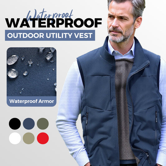 ⏳ Limited Time 50% OFF! 💥Men's Waterproof Outdoor Utility Vest