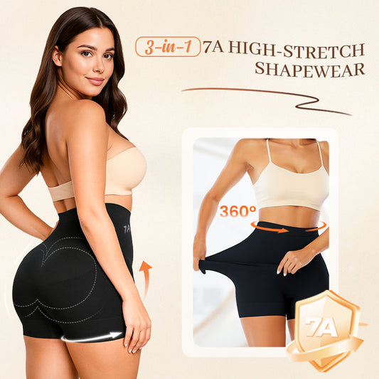 🔥Buy 1 Get 1 Free🔥Women's High-Waisted Ice Silk Tummy Control and Butt Lift Underwear