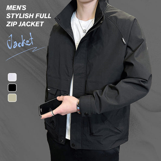 💥Autumn New Style Promotion🎉Men's stylish full zip multi-pocket functional jacket