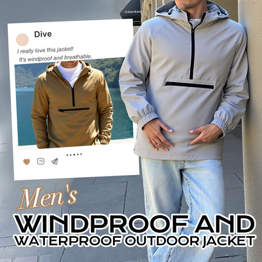Men's Windproof and Waterproof Outdoor Jacket