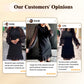 ⏳Limited-time 49% off⏰Women's Round neck dresses with plain rhinestones👗