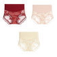 Women's Breathable High Waist Seamless Lace Panties