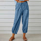 🧵2026 New Women's Summer Cotton Linen Trousers Nine Minute Trousers🍃