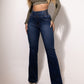 🔥Hot SALE 50% OFF👖Women‘s Stretch Flare Jeans – High Waist, Body-Hugging Fit & Retro Style ✨
