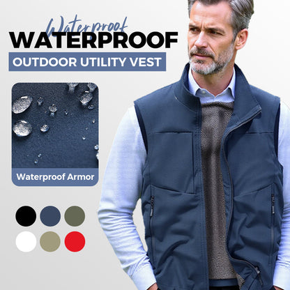 ⏳ Limited Time 50% OFF! 💥Men's Waterproof Outdoor Utility Vest