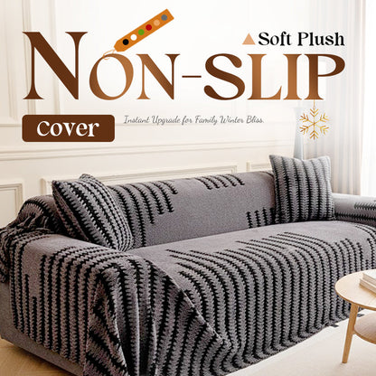 🛋️Soft Plush Non-Slip Couch Cover🍂