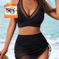 🥳2026 HOT SALE🥳💞50K+ SOLD!👵🏖️ 50% OFF! High Waisted Bikini Set with Swim Skirt – Gentle tummy control, flattering skirt coverage. Feel confident & comfortable by the water. 🌊🌸