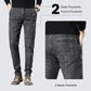 🔥50% OFF👖Men’s Slim Fit 6-Pocket Jeans+Belt