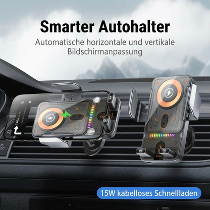 ⏰ Now only 50% off!🚗📱 2-in-1 Car Phone Holder & Wireless Charger – 360° Rotation, Strong Grip & Fast Charging 🔋