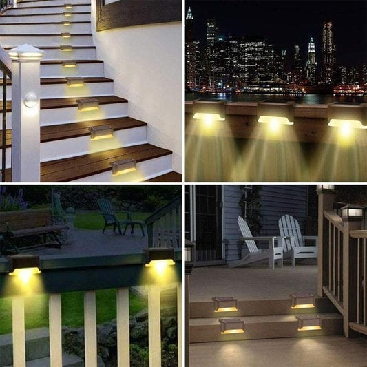 Luz LED solar para caminos Escalera exterior impermeable Wa l'eau