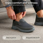 👟 60% OFF NOW! ✨ Men's Orthopedic Breathable Slip-On Sneakers - Arch Support with Memory Foam Insoles for All-Day Comfort 🏃‍♂️💨