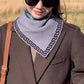 🍂Nice Gift for Her!Only need ￡9.99 this week!!!🎁Delicate Triangle Neck Scarf