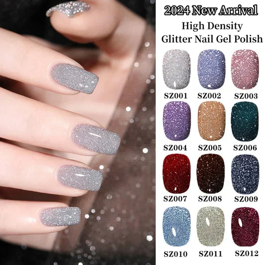 💖HOT SALE 50% OFF💖High Density Glitter Nail Gel Polish💅✨