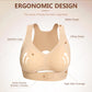 💕[Posture Correction] Soft, Breathable, Wire-Free Sports Bra - Full Cup Women's Non-Removable Molded Cups | Yoga, Fitness, Daily Workout in Beige