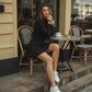 💖New Arrival 50% OFF💖—Women's Mock Neck Knit A-Line Mini Dress