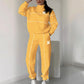 💥NEW HOT SALES - 50% OFF🔥Women's Casual Letter M Long Sleeve Two Piece Set(Fabric upgrade-Upgrade without price increase)