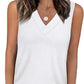 💖LAST DAY SALE: ￡14.99!!🏆Flash Sale🔥Women's Sleeveless V-Neck Slimming Loose Fit Casual Tank Top🎽