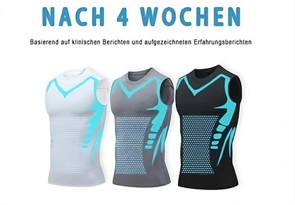 🔥LAST DAY SPECIAL PRICE: ￡9.99! 💪 Ionic Shaping Vest – Compression & Cooling – Body Contouring & Sleeveless – Invisible Under Clothes 🕶️