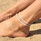 Buy 1 get 1 free🥰Dainty Layered waterproof anklet give yourself the best gift