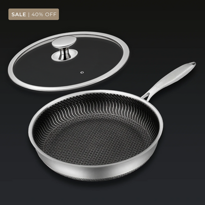 🔥Big Sale - 50% off!!! 🍳Premium non-stick pan with lid