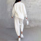 🎉HOT SALE💖Round-Neck Long-Sleeved Top ＆ Pants 2-Piece Set