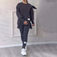 📢📢50% OFF!!⏰🎀Women's Casual Sweatshirt Leggings Set