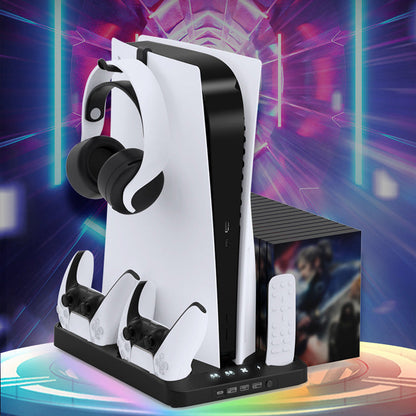 🔥New Hot Selling❤️‍🔥 Multifunctional Cooling Stand Set for PS5