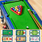 Compact 6-in-1 Portable Game Table Set