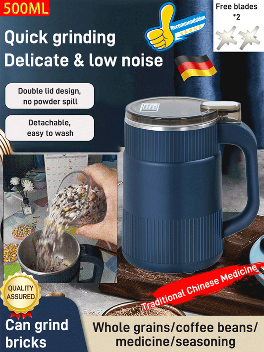 ⚡50% OFF NOW! 🎉 Electric Grinding Cup – High-Speed, Large Capacity & Powerful Crushing 🍚📦