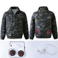 Rechargeable Cooling Jacket with Dual Fans