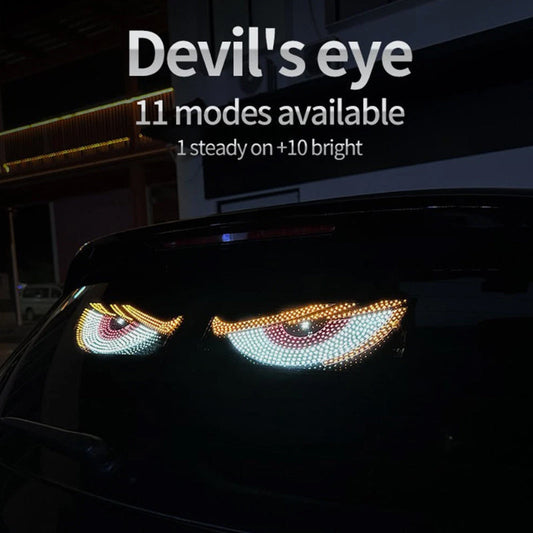 😈2Pcs LED Devil Eyes Lights for Truck Windshield