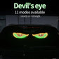 😈2Pcs LED Devil Eyes Lights for Truck Windshield