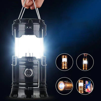 ⏰Last Day Hot Sale!!⌛ 💥Solar Powered Retractable Camping Light
