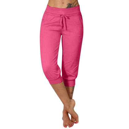 🎁Last Day 50% Off🔥Women's 2026 Ultra Soft Lounge Capri Joggers Sweatpants Athletic Yoga with Pockets (BUY 2 FREE SHIPPING!!!)