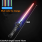 2025 New Cyberpunk Laser Sword，Sound effects, scalable, seven colors，cosplay props