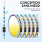 Wear-Resistant Knotless Fishing Line