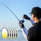 Wear-Resistant Knotless Fishing Line