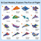 Creative DIY Paper Airplane Set For Kids