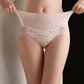 Women's Breathable High Waist Seamless Lace Panties