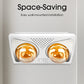 Wall-Mounted Heat Bulb for Bathroom