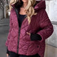 💜LAST DAY PROMOTION - 50%OFF💜Women's casual cotton hooded jacket