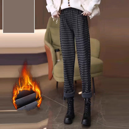 ⏳Limited-time 50% off⏰Women's Plaid Straight Leg Pants👖