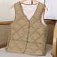Women's Warm Quilted Lightweight Fitted Vest