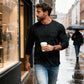 😎New Arrival🔥Men’s Slim Fit Henley Long Sleeve T-Shirt