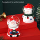Christmas Crystal Snow Globe with LED Light