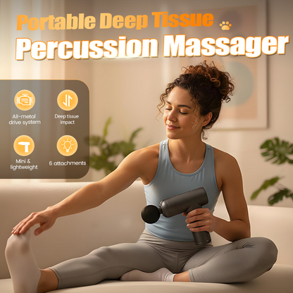 Portable Deep Tissue Percussion Massager