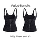 Women's Body Shaper Vest with Zipper & Hooks