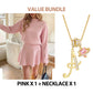 💖New Arrival 50% OFF💖—Women's Mock Neck Knit A-Line Mini Dress