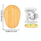 Effortless Wooden Mixer Sliding Tray