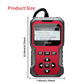 🔧 Plug it in and scan! Professional-grade OBD2 diagnostic tool.  Even beginners can easily maintain their vehicles.⚡